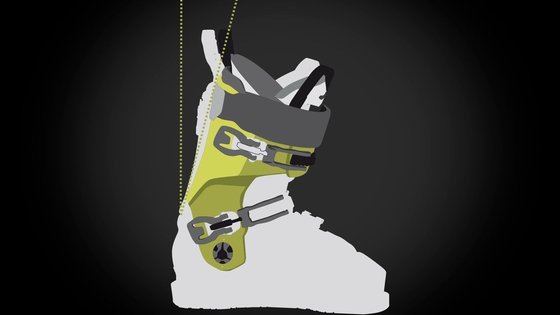 Dalbello Chakra AX 90 Ski Boots - Women's 2020 - Used -Airblaster Sales Shop forwardleancontrol